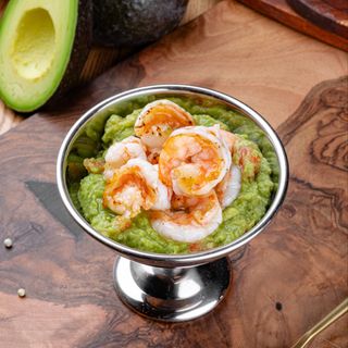 Guacamole cu creveți