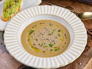 Supă cremă de ciuperci