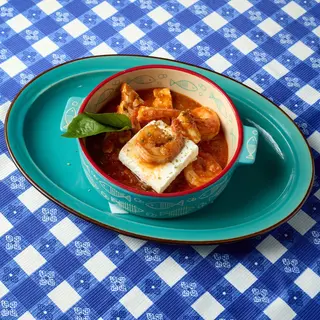 Garides Saganaki