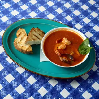 Supa cu fructe de mare 