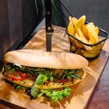 Сэндвич с рваной говядиной