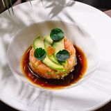 Тар Тар из слаосоленого лосося