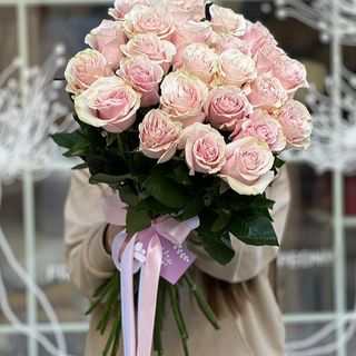 Букет «25 розовых роз»