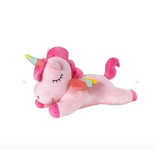 Единорог Подушка розовый 38 см