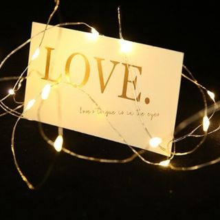 Портативная гирлянда на батарейках.