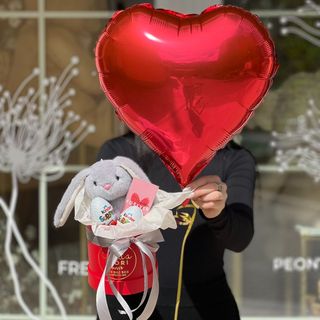 Gift Box, шар сердце - #44