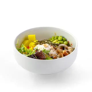 Bowl cu țipar/somon/creveți
