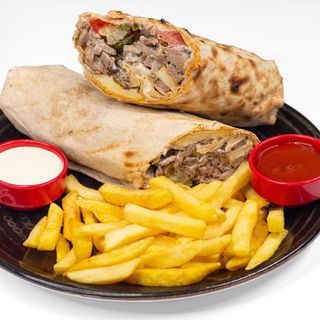 Kebab cu carne de miel
