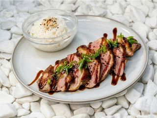 Piept de rață în stil asiatic