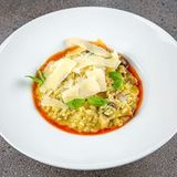 Risotto cu ciuperci și pasta de trufe