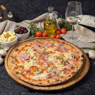 Пицца Капричиоза/Pizza Capricciosa