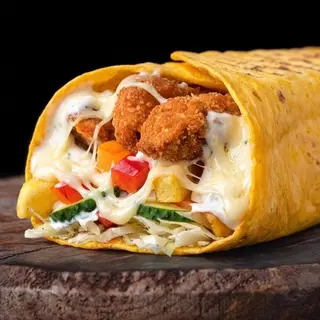 Cheese nuggets kebab