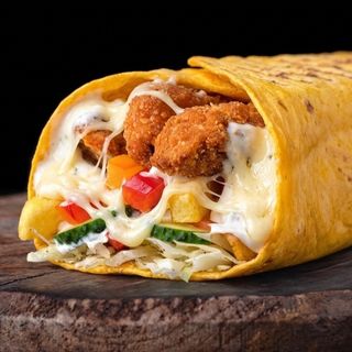Cheese nuggets kebab