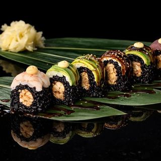 Black Rice Fried Sake