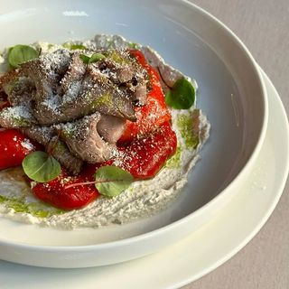 Ardei copți cu roast beef