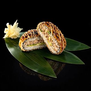Sushi Burger Fried Sake