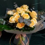 Buchet din Trandafiri peach