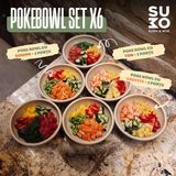 Poke Bowl Set x6
