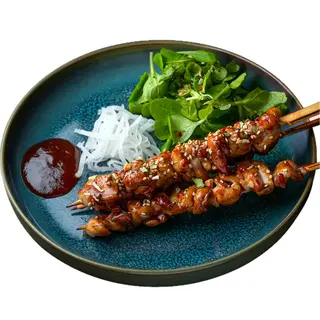 Yakitori din pulpa de pui