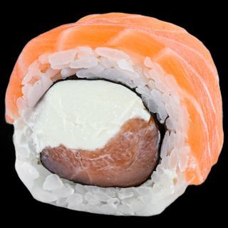 Double salmon roll (8 buc)