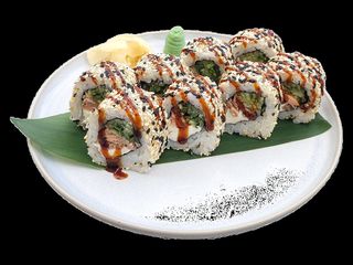 Sesame Grill Salmon Roll