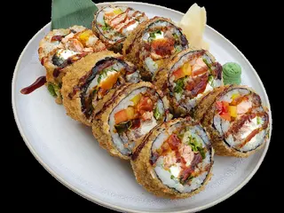 Tempura Salmon Grill