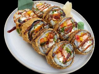 Tempura Salmon Grill