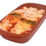 Lasagna cu ricotta si spanac