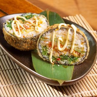 Sushi burger cu creveți