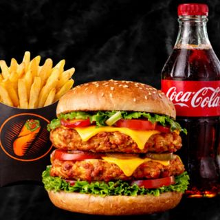 Combo Double Burgher Clasic de Pui