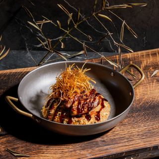 Orez prǎjit cu rață, în stil asiatic rafinat