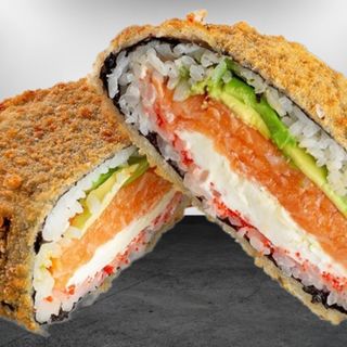 Sushi Burger cu Somon