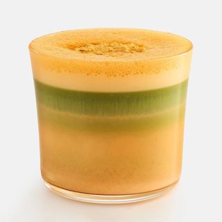 Matcha cu morcov și lemongrass