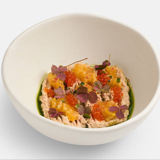 Pate din păstrăv cu icră roșie