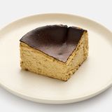 Basque cheesecake cu fistic, fără zahăr