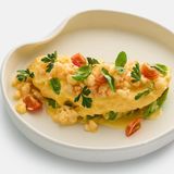 Omletă franțuzească cu avocado și creveți