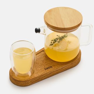 Ceai de gutuie cu soc și cimbru