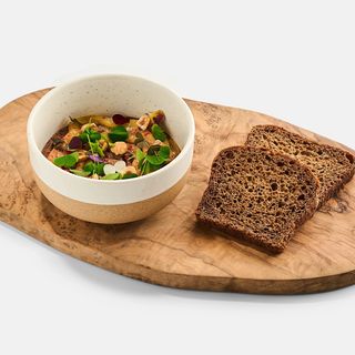 Pate din ficat de pui cu pecan și jeleu de portocale