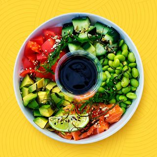 Поке С Лососем 350 Г/ Poke Somon 350Gr