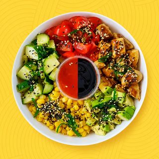 Поке с курицей 350Гр/ Poke Pui 350Gr