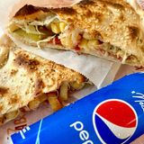 Kebab de pui la cuptor cu pepsi