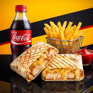 1x Tacos Popcorn+1x Fries +1x Sos= 1x Coca-cola 0.5 GRATUIT