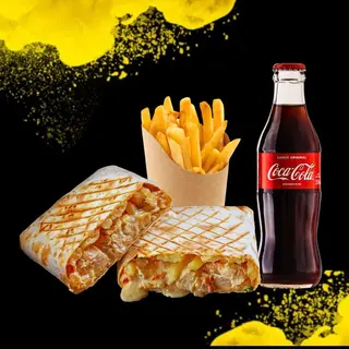 1x French Tacos + 1x Cartofi fri + 1x Coca-Cola 0.5