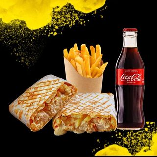1x French Tacos + 1x Cartofi fri + 1x Coca-Cola 0.5