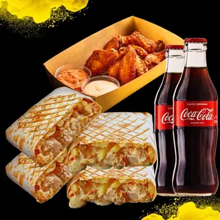 2x French Tacos +12 Aripi delicioase + 2x Coca-Cola 0.5