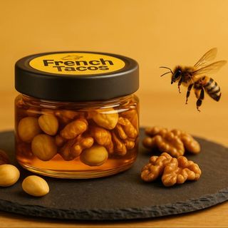 Miere Naturală 100% cu Alune