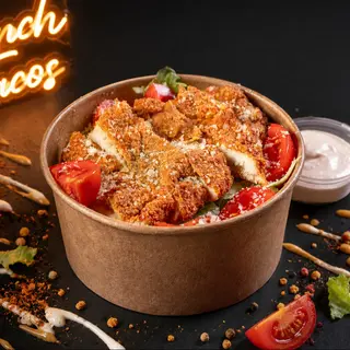 Salată Snitel Cezar