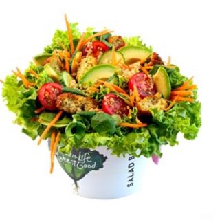 Falafel Salad Vegan ( de post)