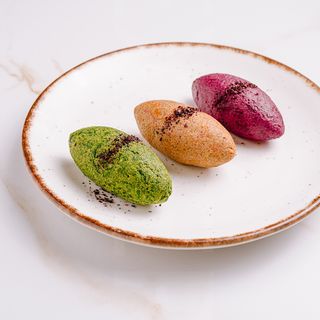 Asorti de pkhali (sfeclă, morcov, spanac)