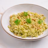 Orez cu pesto din coriandru